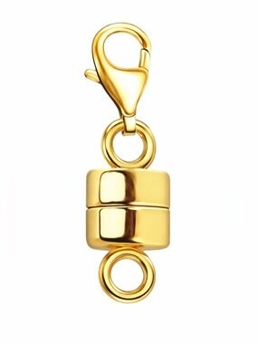 Gold Magnetic Clasp Charm Pendant